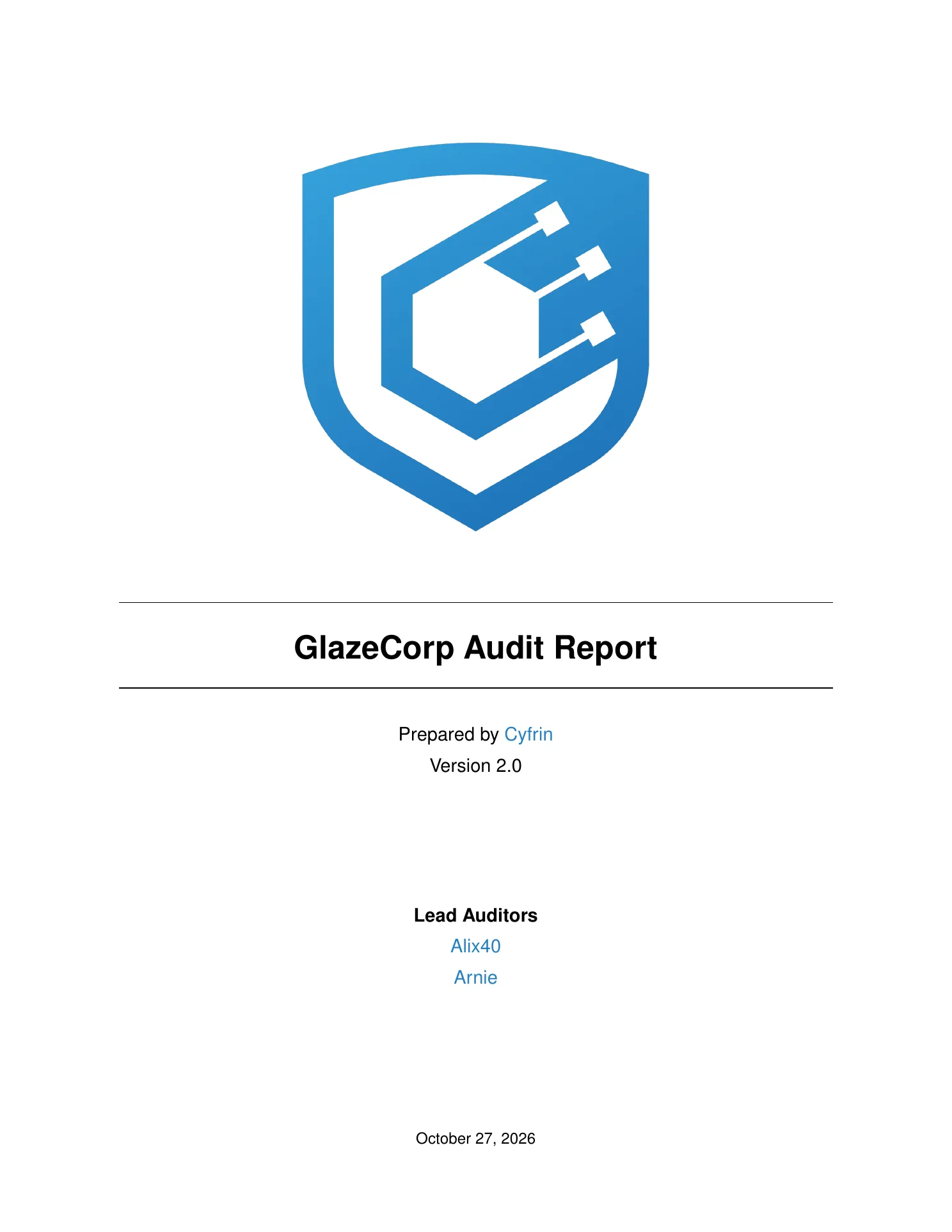 Original report page 1: Cover. Select Text view to read the page as text.